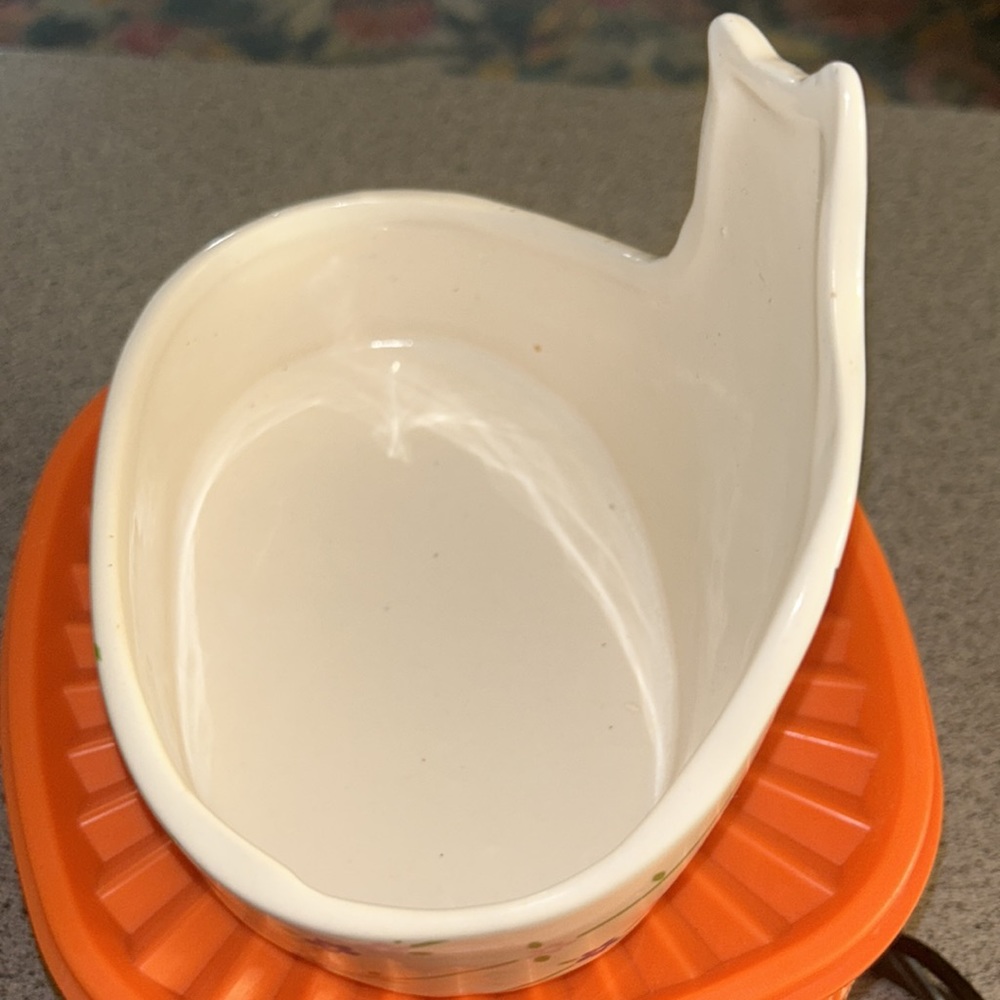 Vintage Andrea West Cat Planter - dated 1982 - Picture 6 of 8